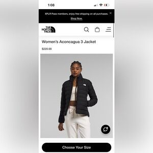 North face Aconcagua 3 jacket